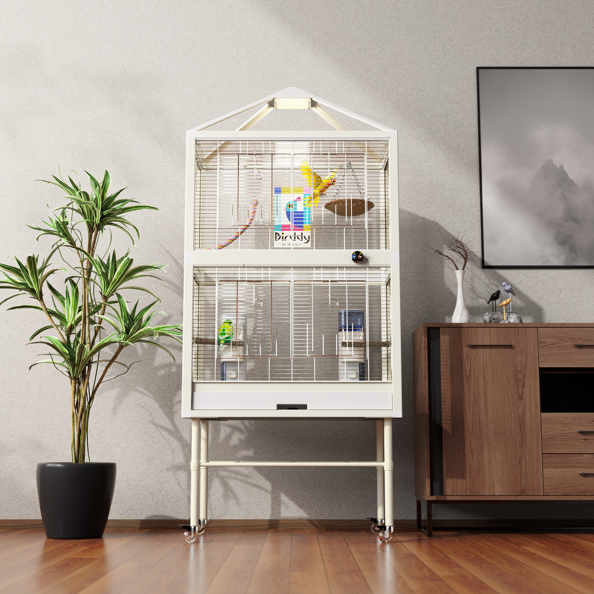 Birddy Smart Bird Bird Cage