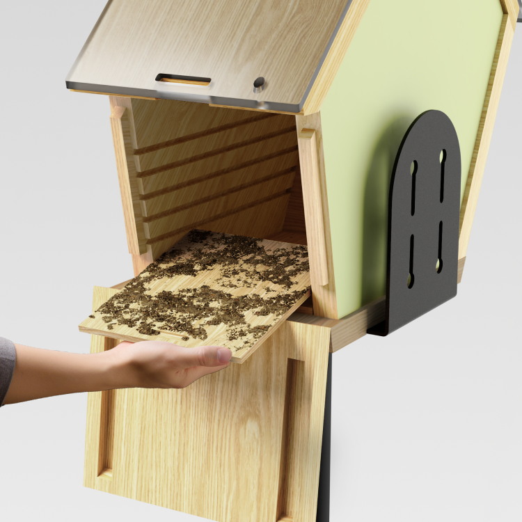 Cleaning Board for Birddy Smart Bird House