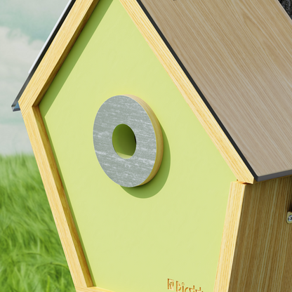 Three Entrance Holes for Birddy Smart Bird House