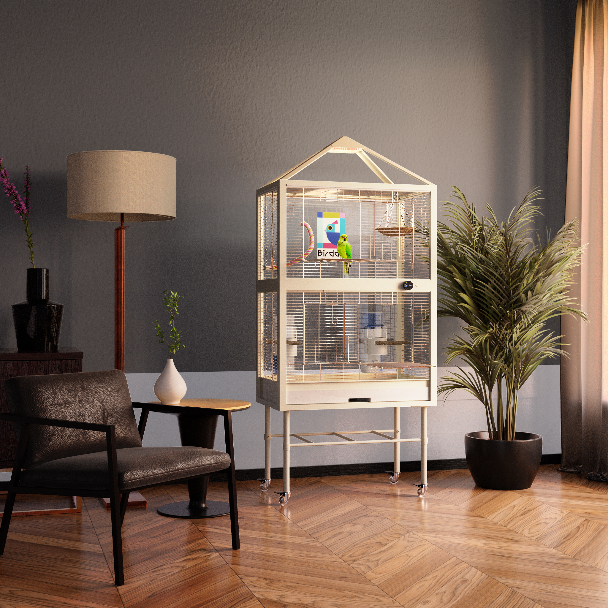 Birddy Smart Bird Bird Cage